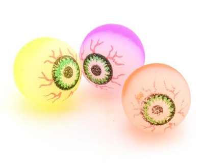 Мяч каучук 27 мм глаза