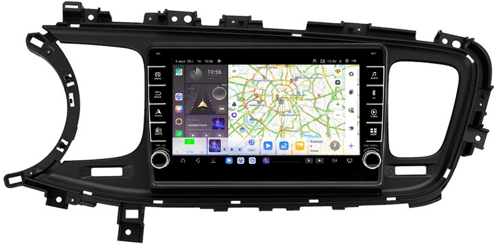 Магнитола для KIA Optima 3 2013-2015 TF - Carmedia OL-9782 (кнопки и крутилки) Android 13, TS20, 6+128Гб, CarPlay, 4G SIM-слот