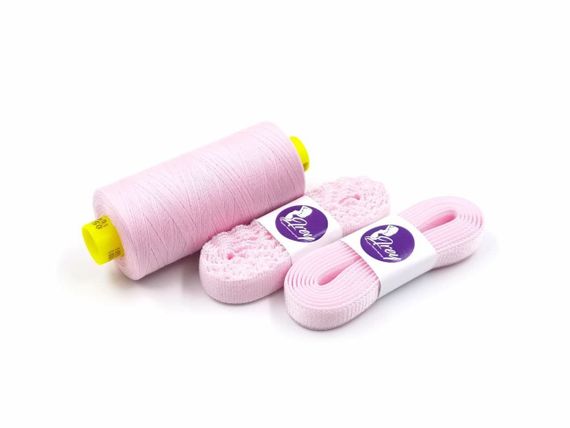 Розовый Бейка окантовочная 15 мм, Турция