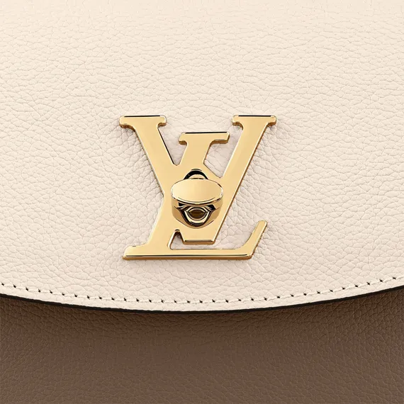 Сумка Louis Vuitton Lockme Ever BB коричневый/бежевый