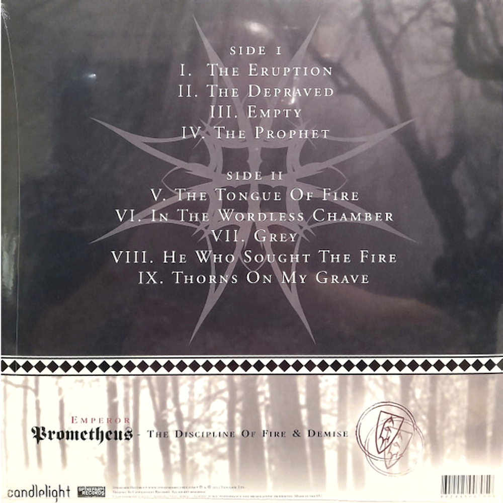 Emperor / Prometheus - The Discipline Of Fire & Demise (Coloured Vinyl)(LP)