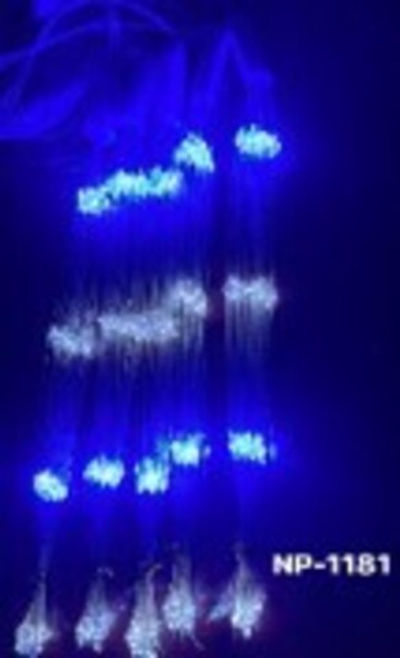 Гирлянда "салют" белый с синим 3м 600Led NP-1181