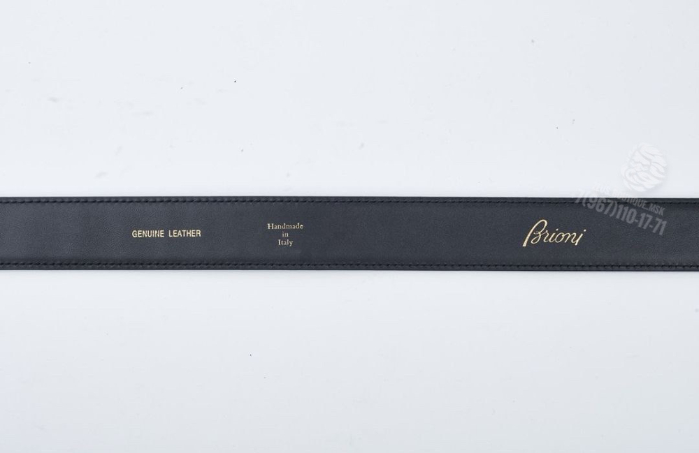 Ремень Brioni из кожи крокодила