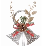 Украшение новогоднее «Весёлый звон» 16*36 см, Серебро