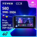 Teyes CC3 9"для Volvo S80 1998-2006