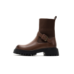 HARSON Stretch & Sock Boots Women"s Brown/Black