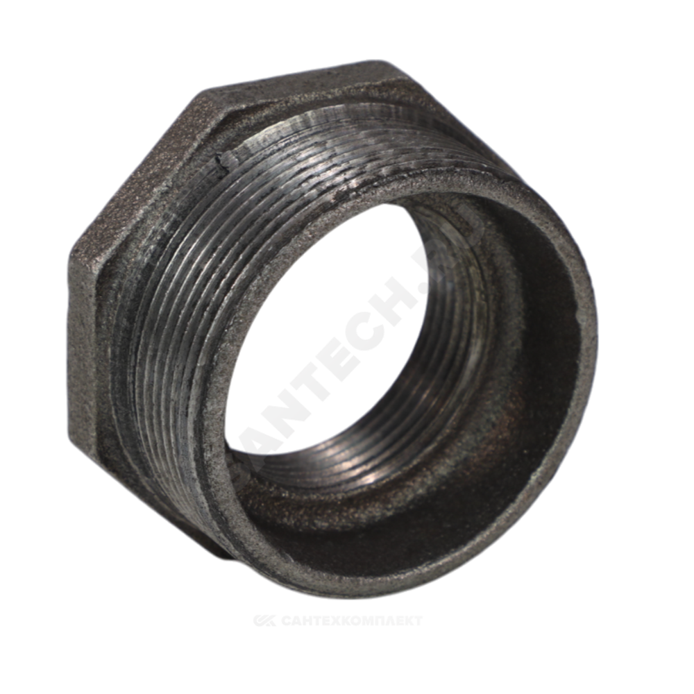Футорка чугун Ду 40х15 (1 1/2"х1/2") НР/ВР Fittex PLUS