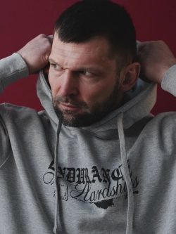 Худи MANTO RESOLVE серая