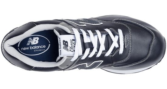 Кроссовки New Balance 574 Leather Blue