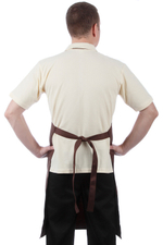 Фартук «Гриль» коричневый