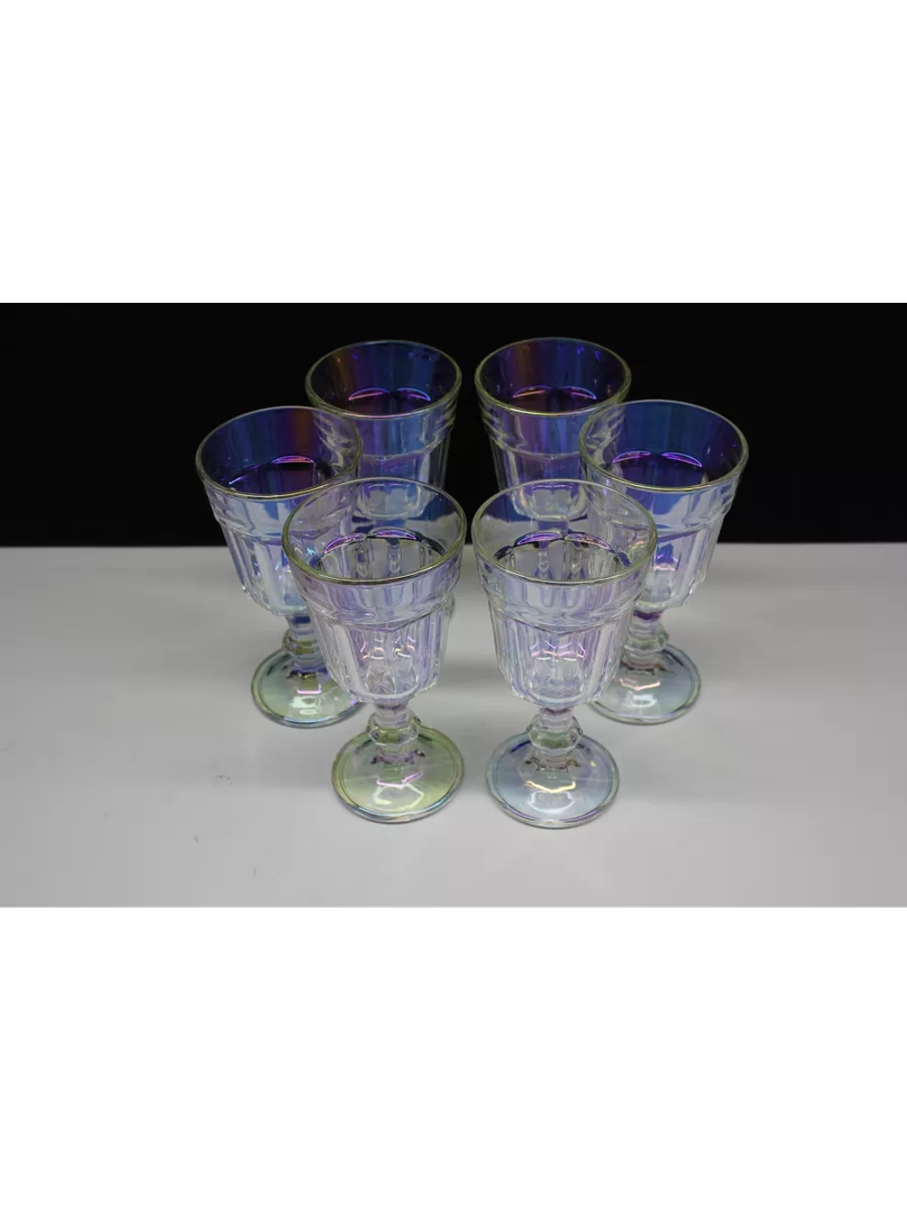 Фужеры для вина " Радуга"