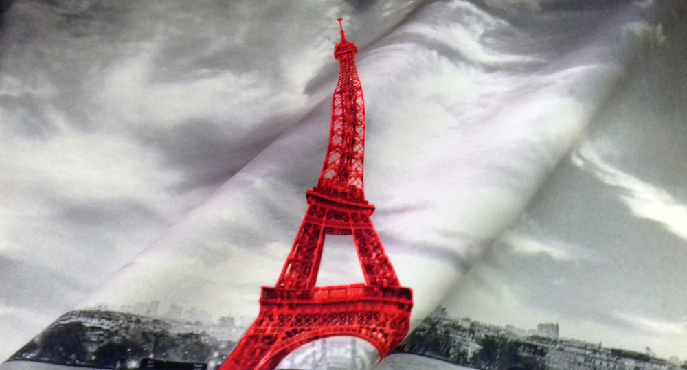 Микровелюр Xpoint (Икспоинт) 0021.01 Париж башня