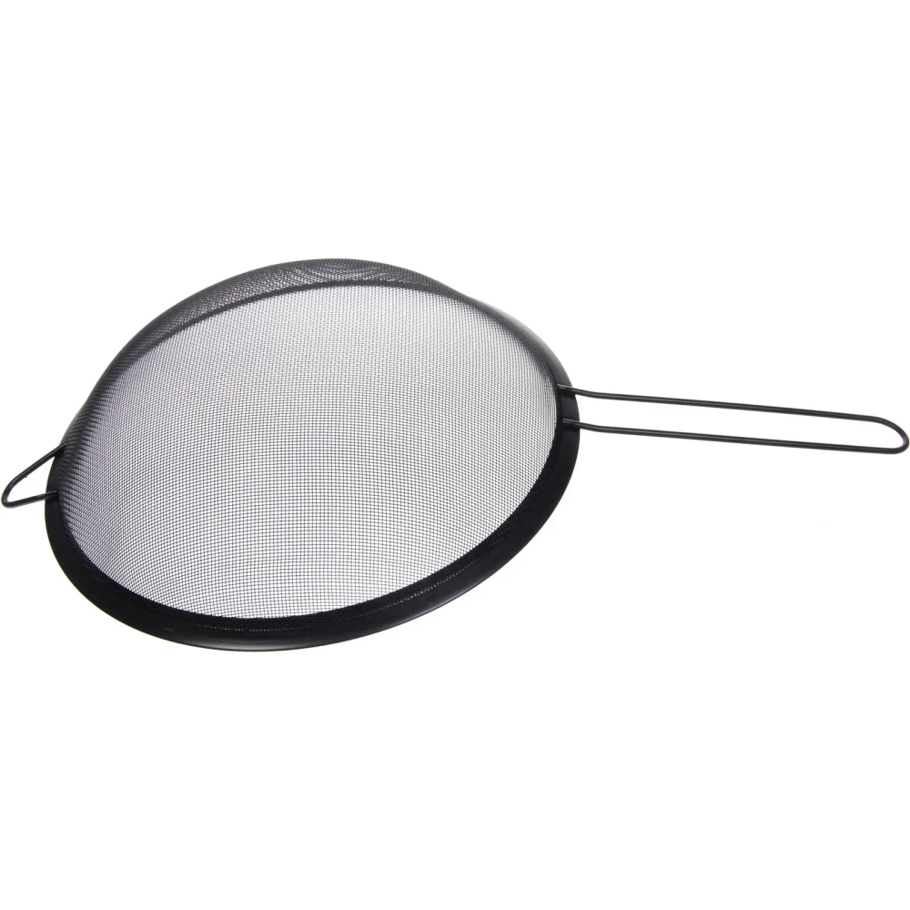 Сито металлическое «Black» 24,5см с ручкой