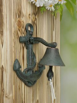 Iron Garden Колокольчик дверной Якорь