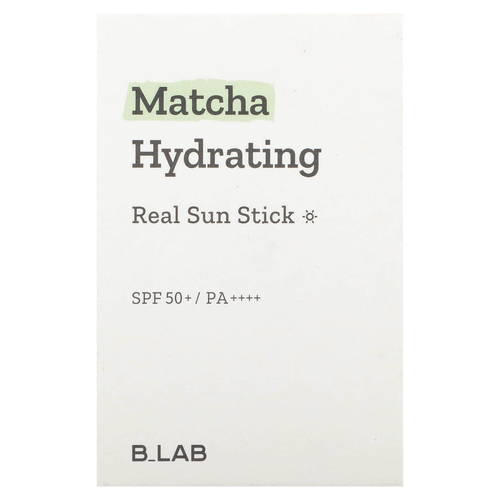 B_Lab, Matcha Hydrating, настоящий солнцезащитный стик, SPF 50+ PA ++++, 21 г (0,74 унции)