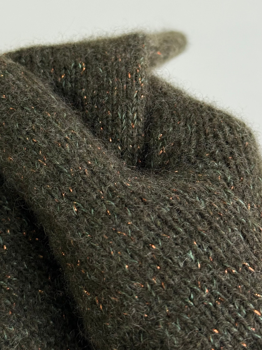 Пряжа Mongolia Cashmere 26/2 (100% кашемир) 1300 м/100 гр, хаки меланж