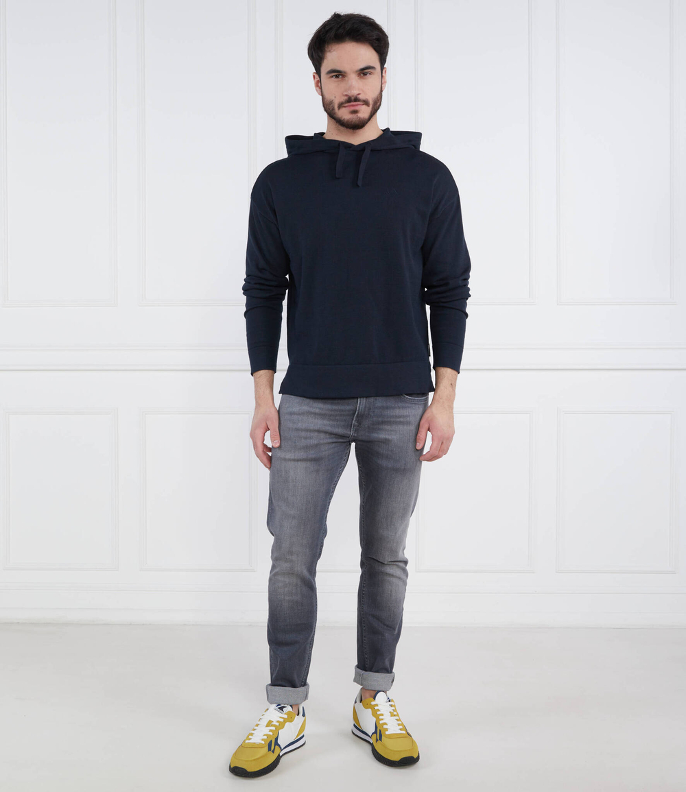 Худи Armani Exchange - темно-синий(3RZM1H ZM1MZ)