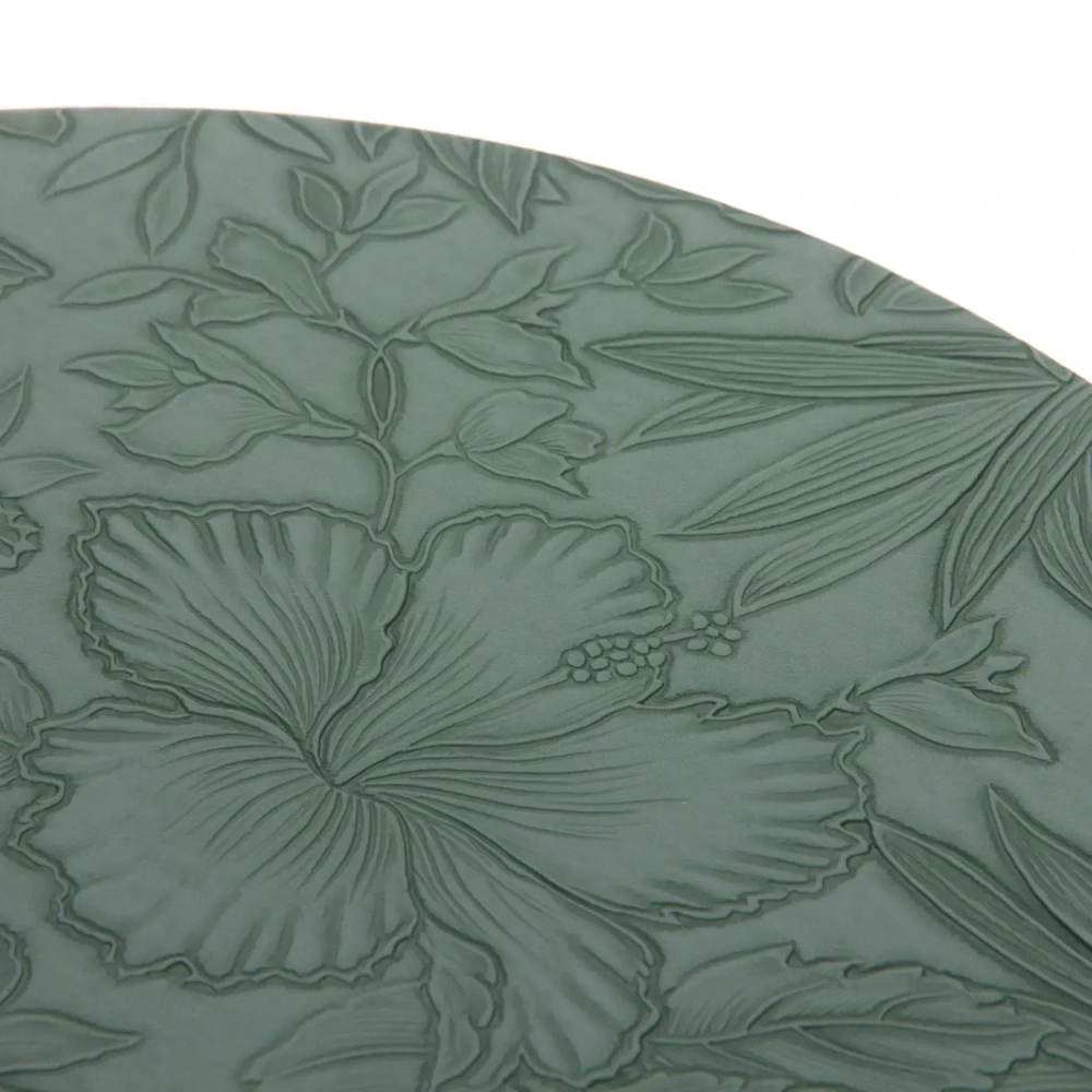 Салфетка на стол 33см «Фреска» зеленая