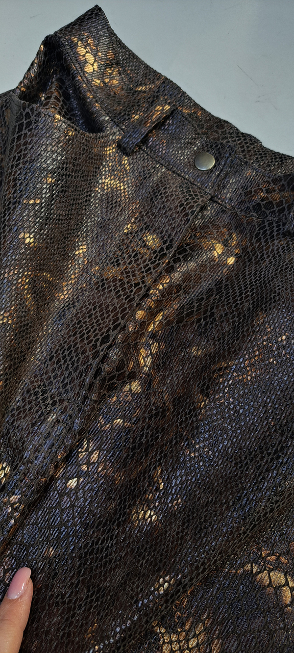 Юбка макси змея