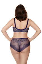 Бюстгальтер Scarlet с чашками на тонком поролоне (Размер: 70E) (Цвет: темно-синий)