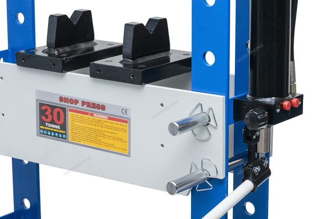 NORDBERG (N3630A) Гидравлический пресс, 30 т, пневмопривод