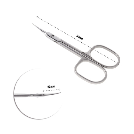 Ножницы для кутикулы H-035C (ЗАТ) матовые нержавеющая сталь Mastershop PRO