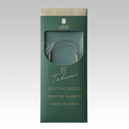 спицы clover takumi 80 см