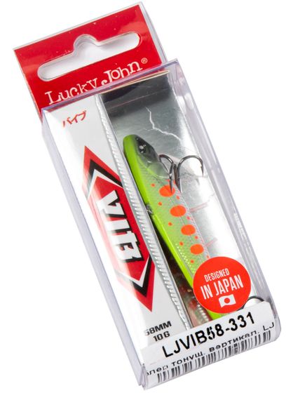 Воблер тонущий вертикальный LJ Pro Series VIB S 58.00/138