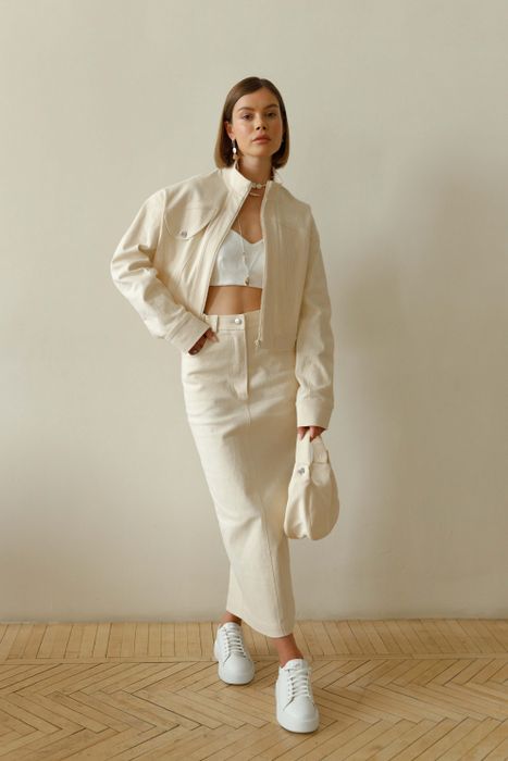 ЮБКА АРТИН ПЛОМБИР