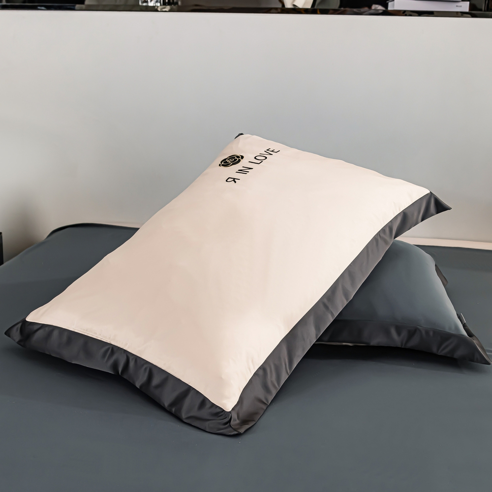 Комплект постельного белья Сатин-Шелк Я IN LOVE LV014