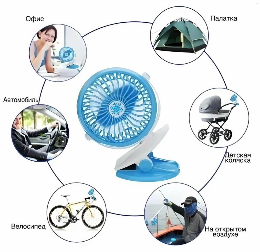 Вентилятор аккумуляторный NGY ML-F168