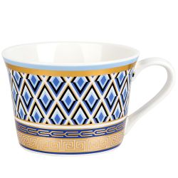 Набор чайный 12пр. "Golden Blue" (6 персон) v=200мл. (фарфор) (подарочная упаковка)