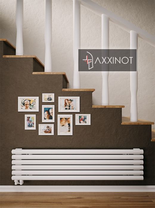 Axxinot Mono Z - горизонтальный трубчатый радиатор шириной 2000 мм
