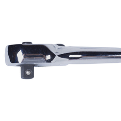 KING TONY (3761-08F) Трещотка 3/8", 200 мм, 32 зубца, флажковая с кнопкой