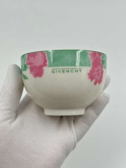 Пиала с зелёной каймой Givenchy by Yamaka