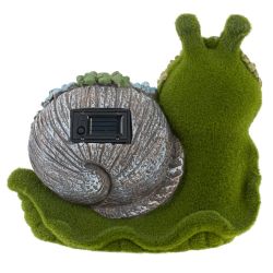 GAEM Фигурка декоративная "Улитка" (подсветка, солнечная батарея), L34 W17 H31 см