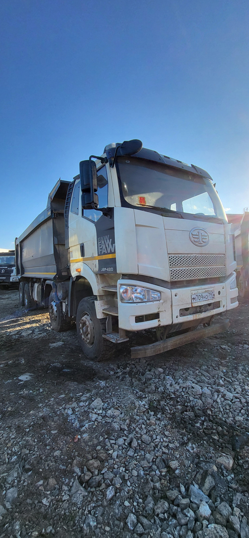 Автомастер 6589* на шасси FAW CA 3310 8x4 Самосвал 658983-01 (Дизельный, 11,1 л, 420 л.с, МТ)