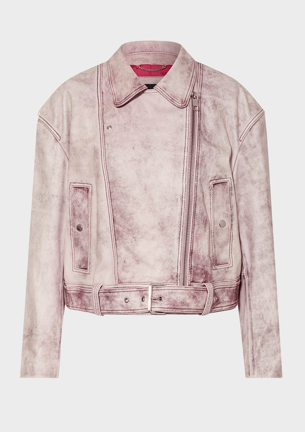 Куртка кожанная BOSS