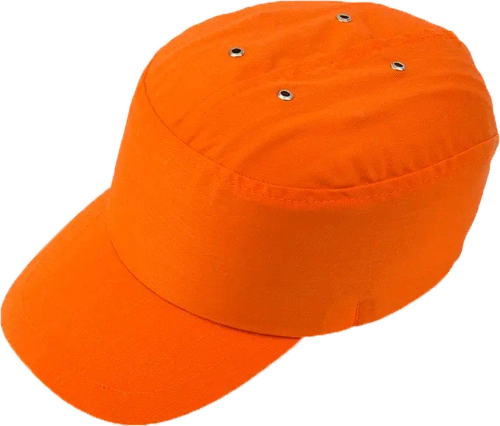 Каскетка защитная, цвет оранжевый
