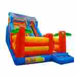 Надувной батут-горка "Супер-волна ST"