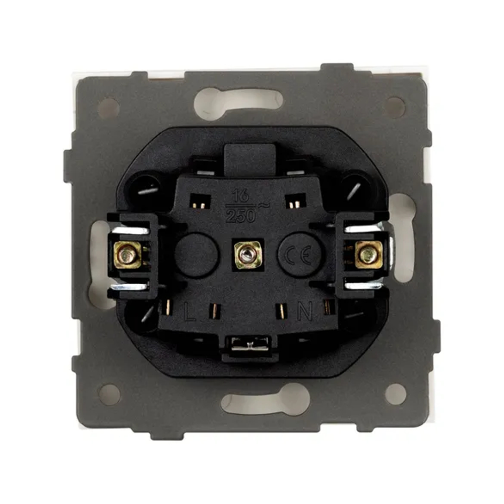 Механизм электрической розетки SCT-TENDO-MEU1-PL-WH (230V, 16A) (Arlight, -) 054078