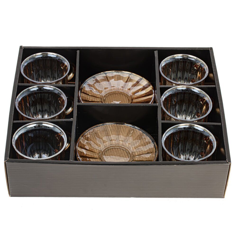 GAEM Набор кофейный 100 мл, 6 перс. 12 предм., L35,5 W28 H8,5 см