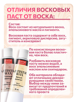 Комбо-набор восков (розовый жемчуг+белый жемчуг)