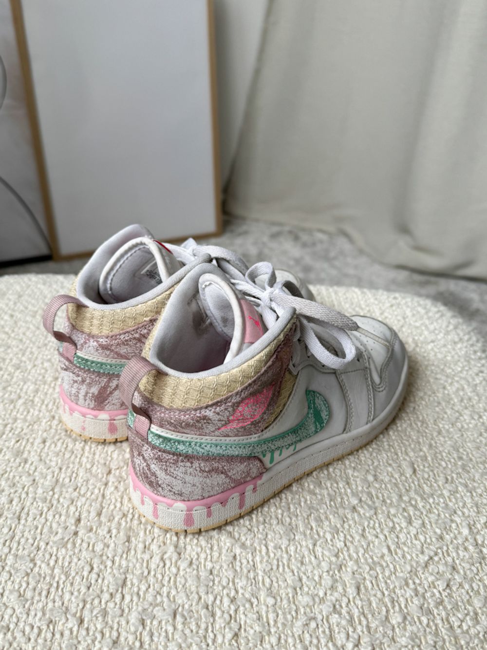 Кожаные кроссовки Nike, 34