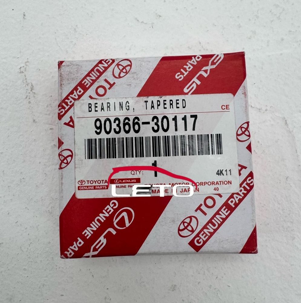 BEARING, TAPERED ROLLER 90366-30117 BEARING, TAPERED ROLLER 90366-30117