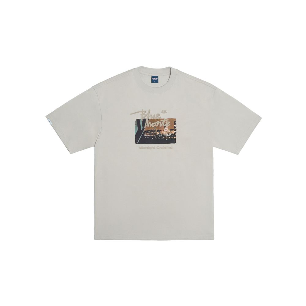 Футболка Nothomme Blue City Night Print Coolmax T-Shirt &quot;Dawn Apricot&quot;