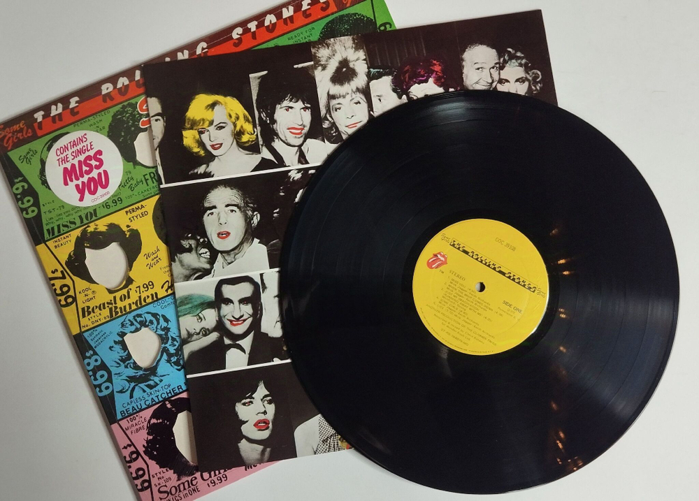 Винтажная виниловая пластинка LP The Rolling Stones Some Girls (USA 1978)