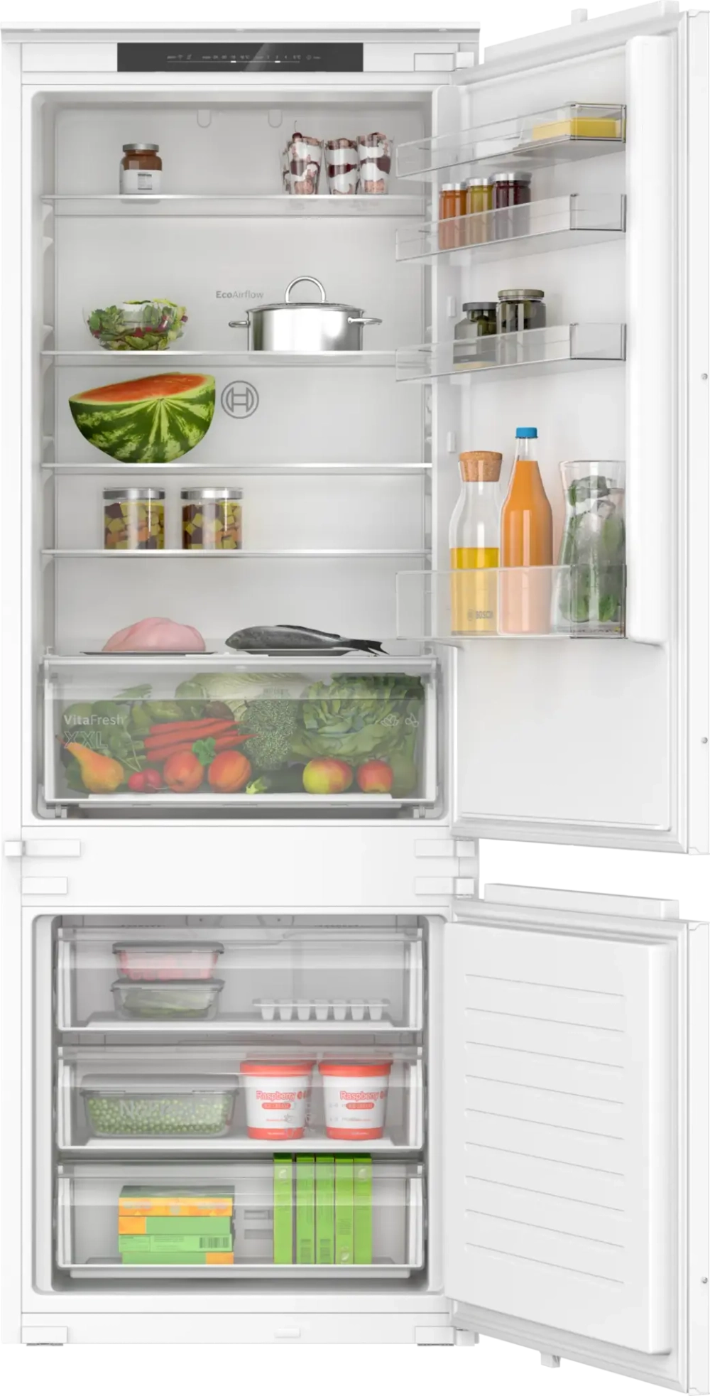 Встраиваемый двухкамерный холодильник Bosch KBN96NSE0