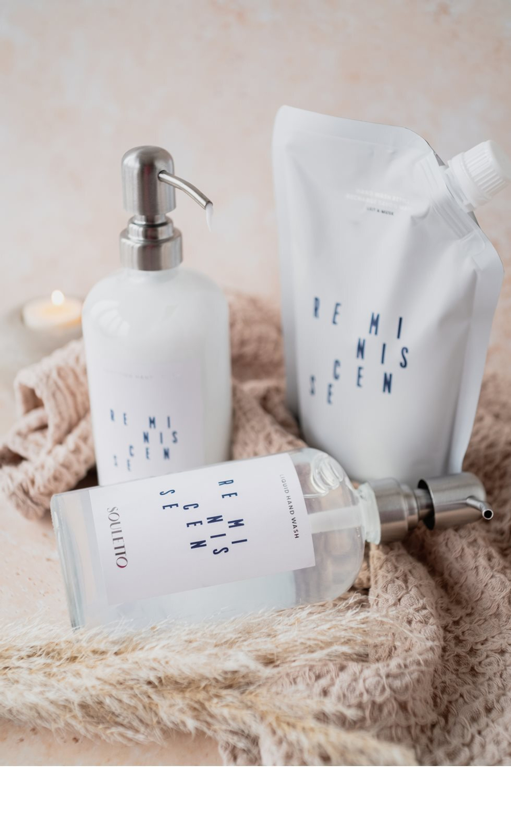 Souletto Reminiscense Hand Wash - заправка жидким мылом для рук /   500  ml  / GTIN 8059300531860