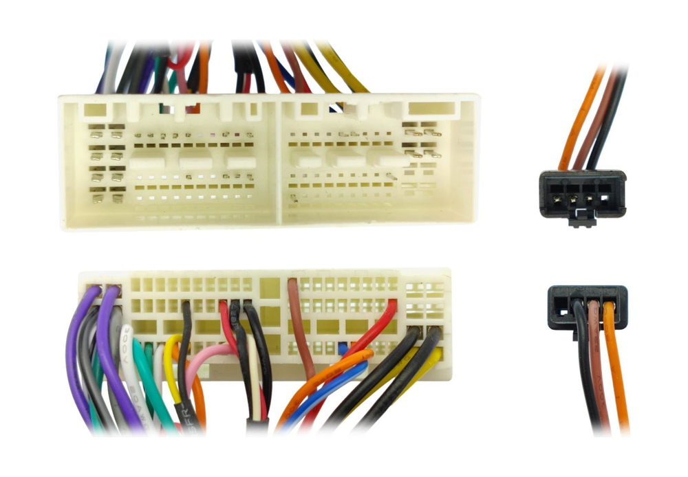 Комплект рамки с разъёмами 9" Hyundai Creta 2 2021-2022, Solaris HC 2024+ с кнопками(поддержка штатной камеры) - Car-Smart 8104F2A